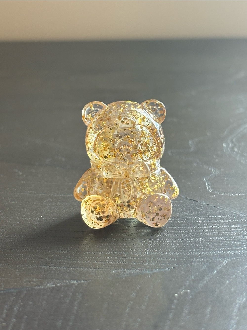 Teddy lulu pig mini gold glitter